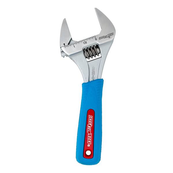 CODE BLUE 6 in. Adjustable Wrench 6WCB - The Home Depot