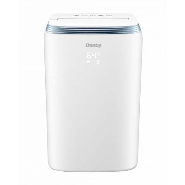 Danby 8,000 BTU Portable Air Conditioner Cools 400 Sq. Ft. with Heater and Dehumidifier in White