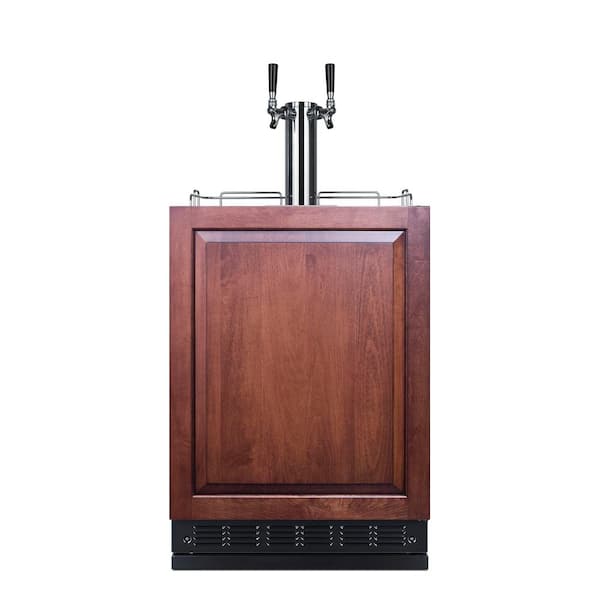 Summit Appliance Commercial Built-In 1/6 Keg Beer Dispenser, Panel-Ready