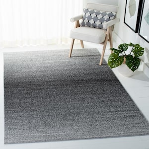 Adirondack Gray/Dark Gray 4 ft. x 6 ft. Gradient Area Rug