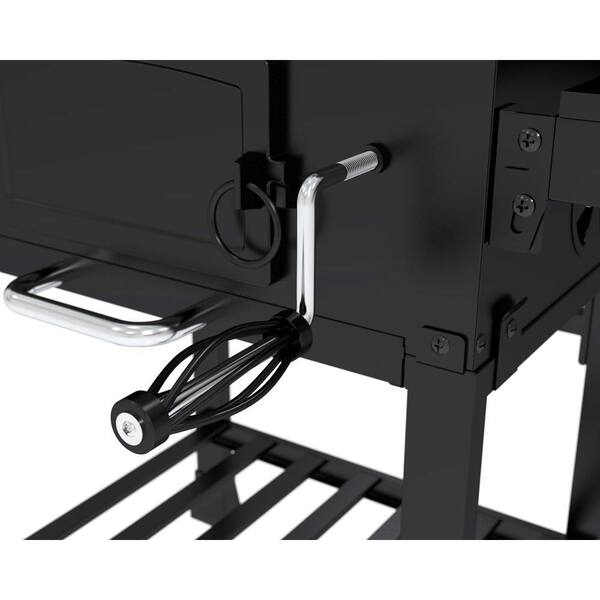 Dyna-Glo Compact Charcoal Grill in Black DGD381BNC-D - The Home Depot