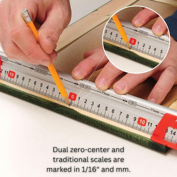 Kapro 3 m Telescopic Aluminum Ruler - Metric Graduation 630-3 - The Home  Depot