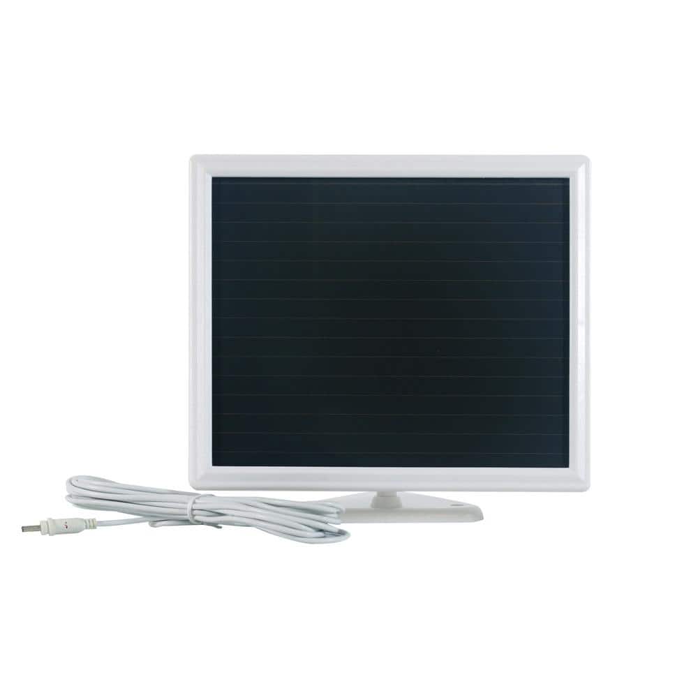 White Triple Head LED Outdoor Motion Security Light