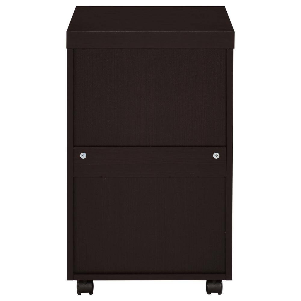 Black 3-Drawer Lockable Mobile Storage Cabinet