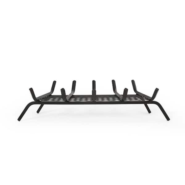 Noble House Brinkdale 27 in. Indoor Firewood Rack