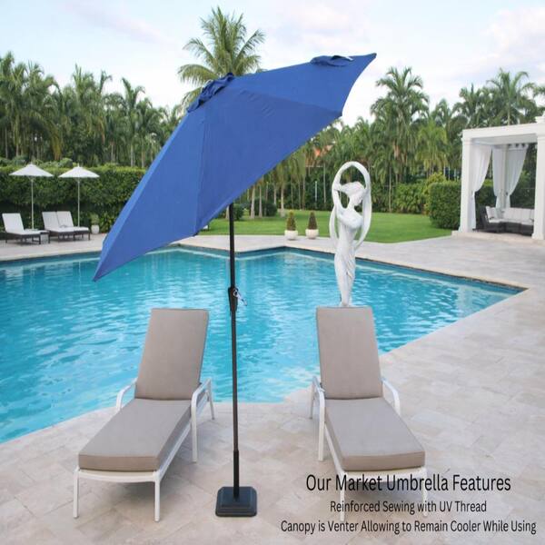 9 ft tilt patio umbrella PatioKingdom 9FT Outdoor Umbrella, Autotilt and durable ribs provide superior strength and stability against the elements PatioKingdom 9FT Outdoor Umbrella, Autotilt