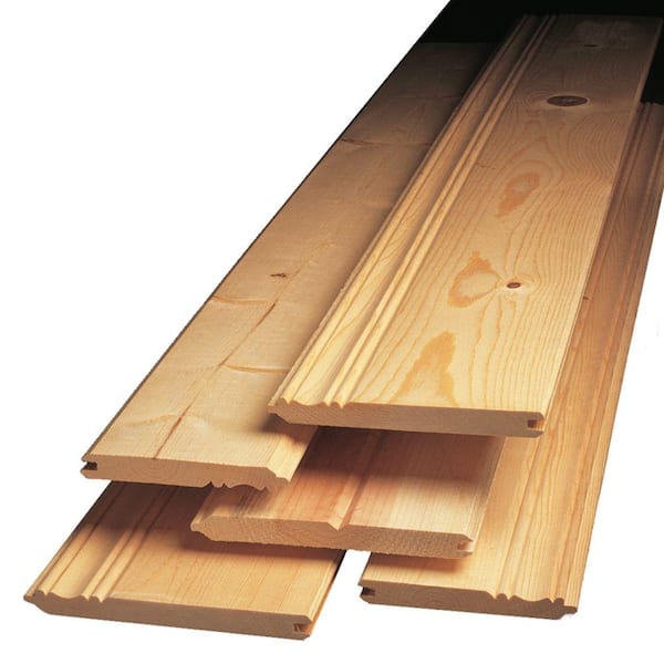Unbranded 1 in. x 6 in. x 12 ft. #2 and Better Tongue and Groove Board