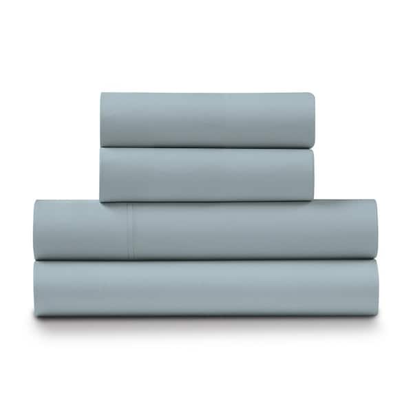 ELLA JAYNE Bamboo Deep-Pocket 4-Piece Queen Sized, Seafoam Sheet Set