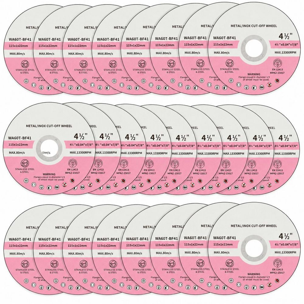 25-Pack Aluminum Oxide Cut Off Wheel Ultra Thin Metal Center with Fast Cutting for Angle Grinder and Metal price history on PriceWatchPro