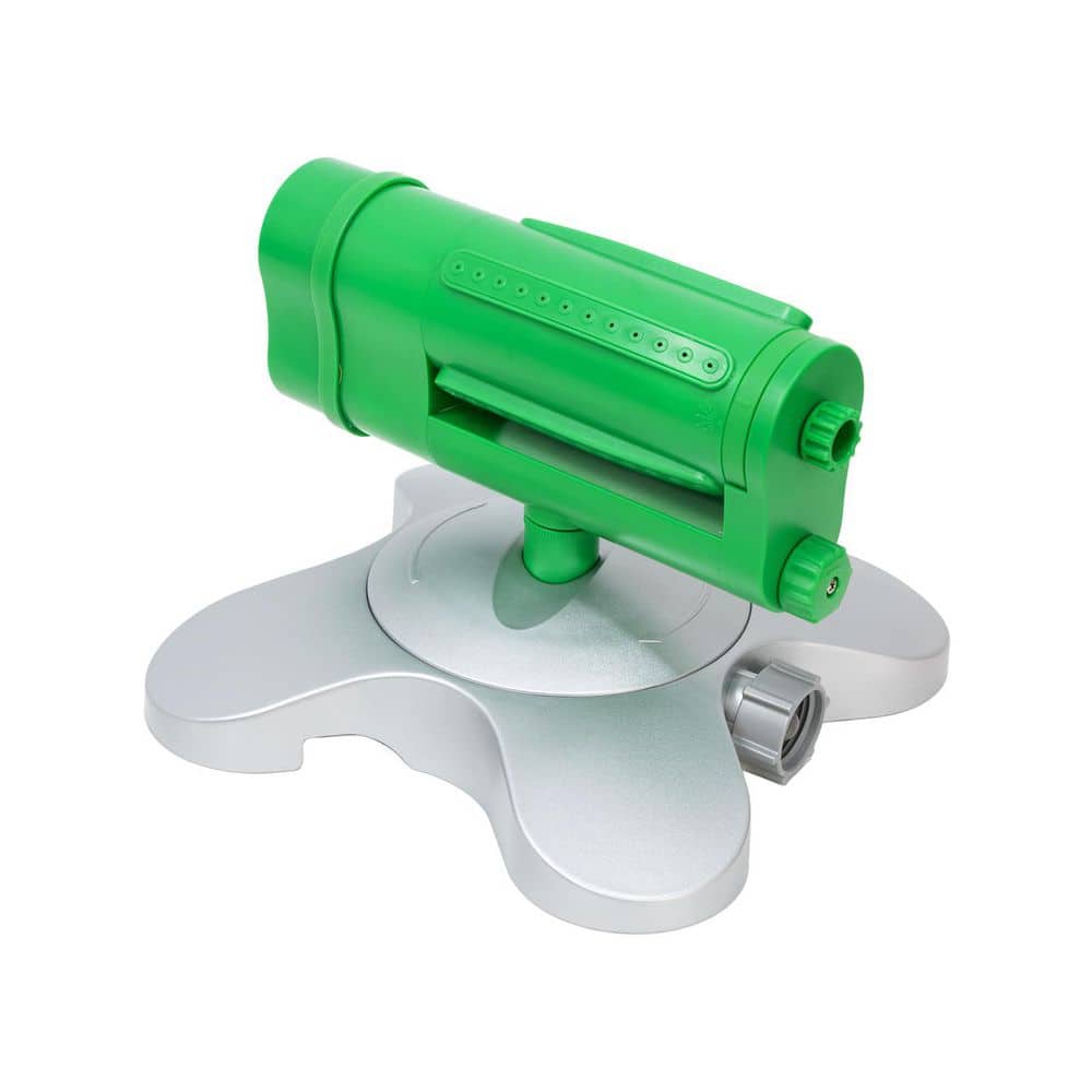 Large Oscillating Sprinkler with 360° Rotating Base, 4-Way Manual Watering Control and Adjustable Flow price history on PriceWatchPro