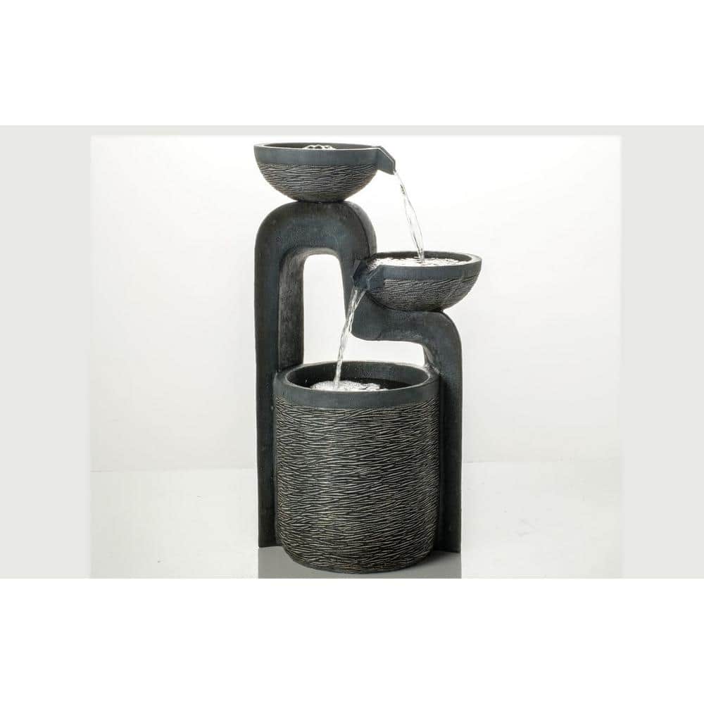 Black Banff Resin Fountain with LED Light and Pump price history on PriceWatchPro