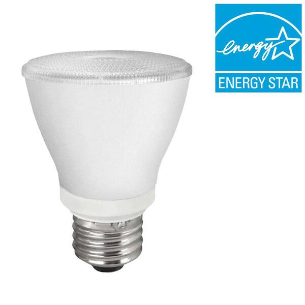 TCP 50W Equivalent Bright White (3000K) PAR20 Dimmable LED Flood Light Bulb (8-Pack)