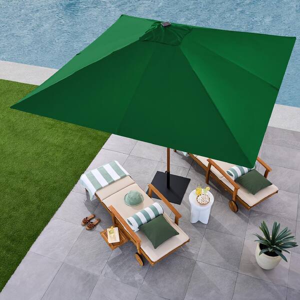 best choice products 9ft steel half patio umbrella w/crank mechanism Best Choice Products 9ft Deep Square Solar LED Lighted Patio Umbrella w/ Woodgrain Pattern, UV-Resistant