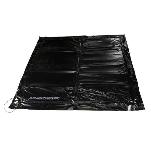 Powerblanket Insulated Heated Concrete Curing Blanket, 10 x 10  Fixed Temp 100°F, Cures Concrete Faster in Cold-Weather MD1010
