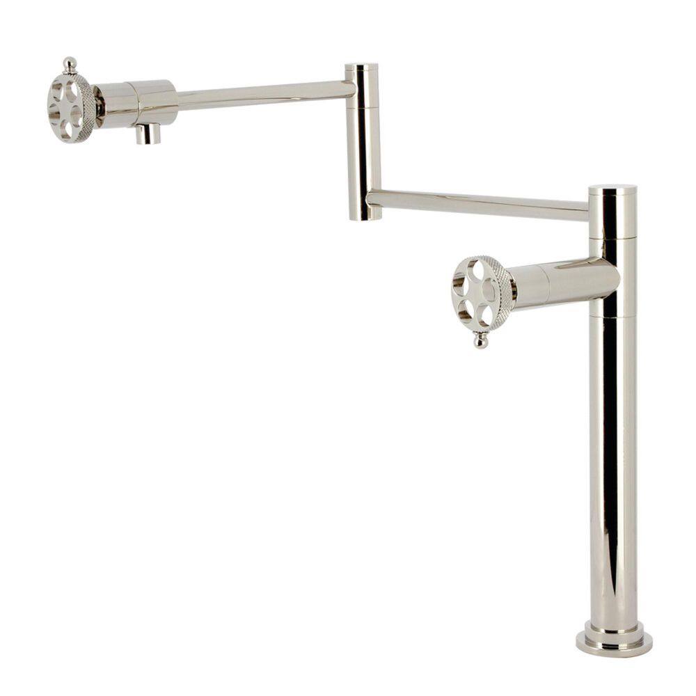 Webb Deck Mount Pot Filler in Polished Nickel price history on PriceWatchPro