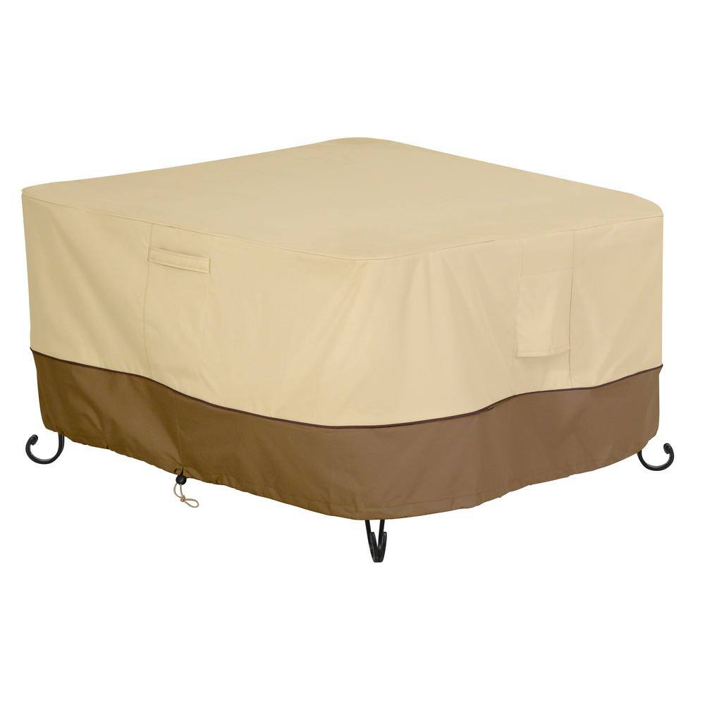 Classic Accessories Veranda 42 in. Square Fire Pit Table Cover 55407