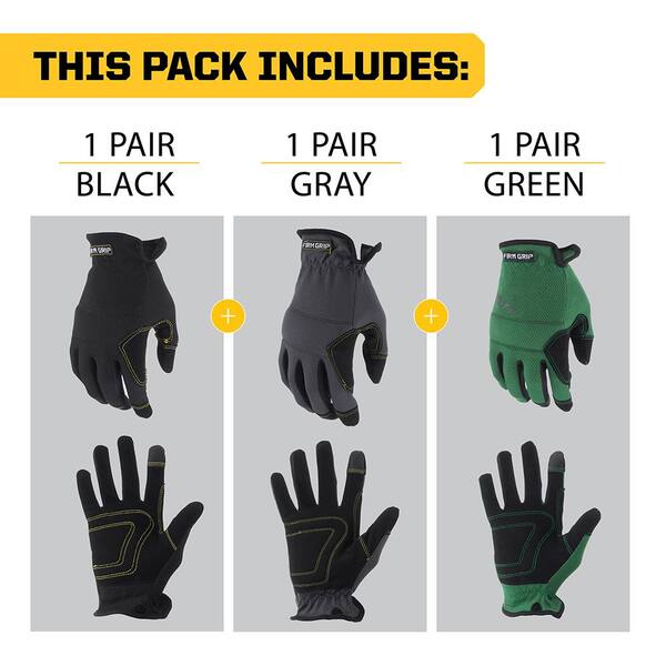CONDOR Nitrile Coated Gloves, Medium - High Abrasion Resistance