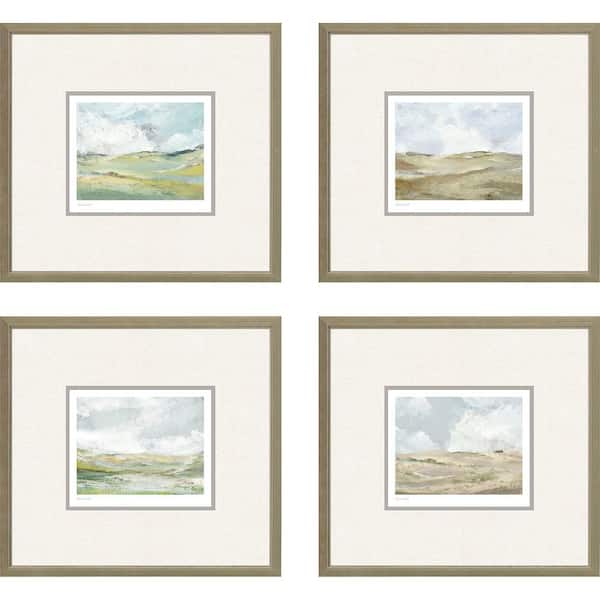 Paragon Afternoon by Loreth 4-Piece Framed Nature Poster 14 in. x 15 in.