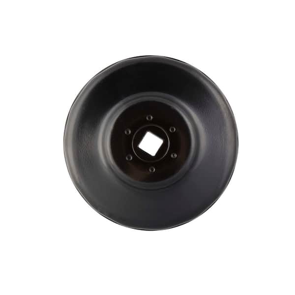 Steelman 93 mm x 15 Flute Oil Filter Cap Wrench in Black 06121 - The Home  Depot
