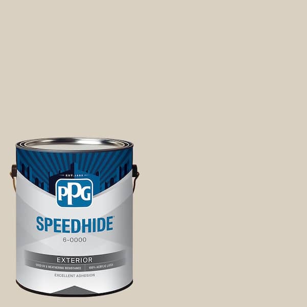 SPEEDHIDE 1 gal. PPG1023-2 Cool Concrete Flat Exterior Paint