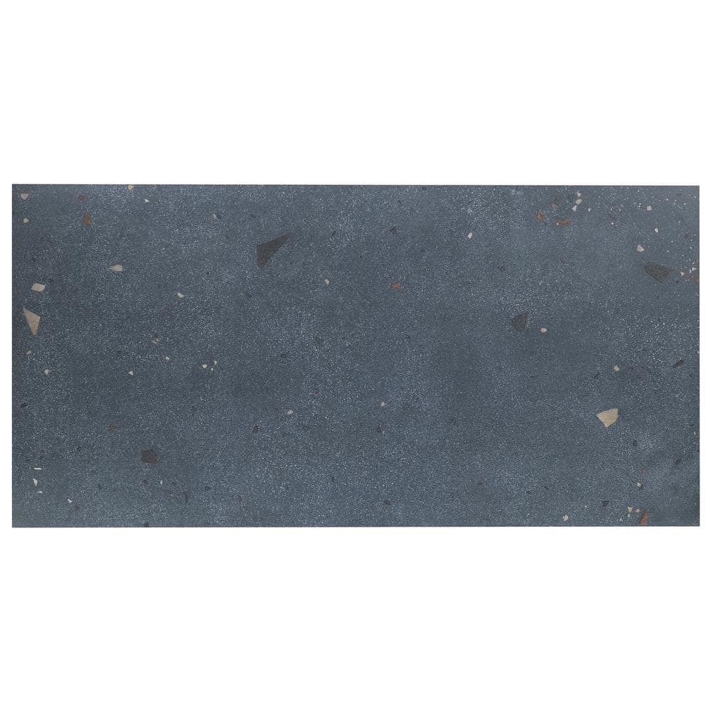 Bryant Ocean Blue 8 in. x 0.39 in. Matte Porcelain Cement Look Floor and Wall Tile Sample price history on PriceWatchPro
