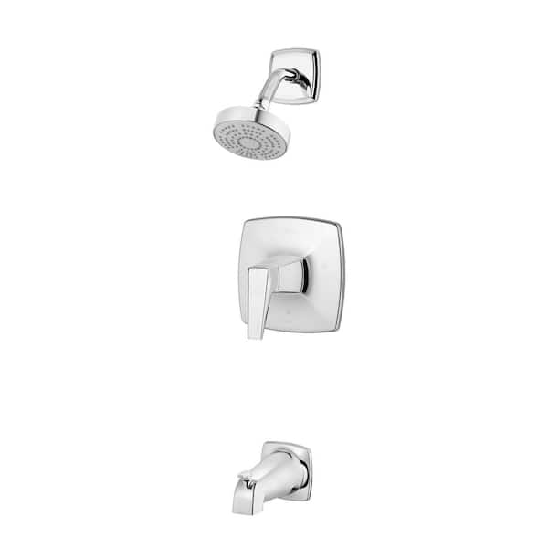 Pfister Arkitek 1-Spray 1-Handle Tub and Shower Faucet Trim Polished Chrome (Valve Not Included)