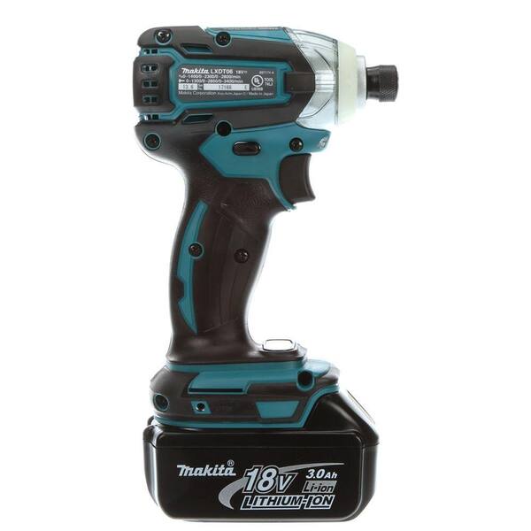 Makita - 18-Volt LXT Lithium-Ion Brushless Cordless 3-Speed Impact Driver Kit