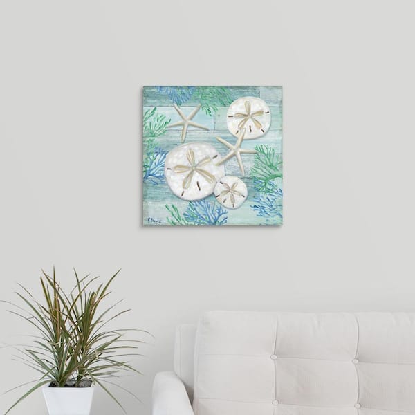 "Clearwater Shells I" by Paul Brent Canvas Wall Art