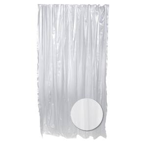 70 in. W x 72 in. H Vinyl Shower Curtain Liner in White