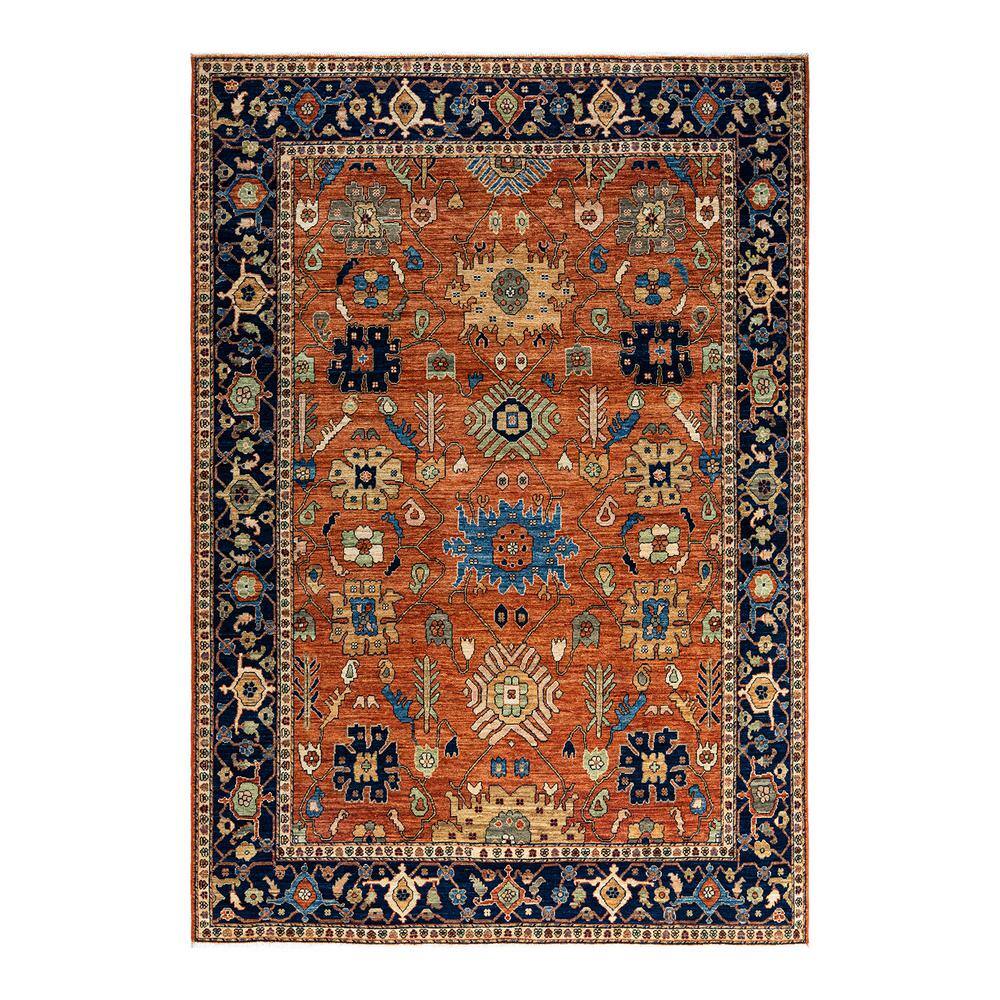 Serapi Orange 6 ft. x 9 ft. Tribal Wool Indoor Area Rug price history on PriceWatchPro