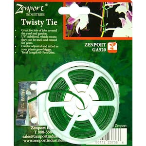 OwnGrown 4x66ft Green Garden Wire: Florist, Plant Support, Craft