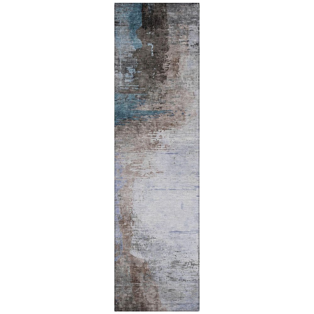 Chantille Machine Washable Indoor/Outdoor Abstract ACN2041 Brown 2 ft. 3 in. x 7 ft. 6 in. Runner Rug price history on PriceWatchPro