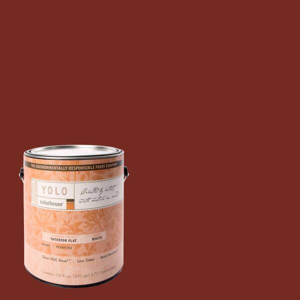 YOLO Colorhouse 1-gal. Clay .05 Flat Interior Paint-DISCONTINUED