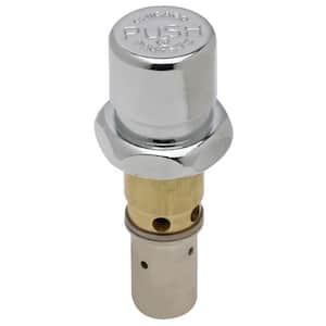 NAIAD Metering Faucet Cartridge with Fast Cycle Time Closure with Chrome Finish Knob