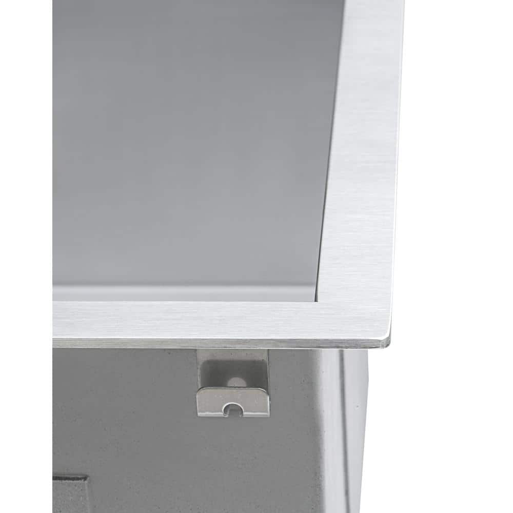 33-Inch Stainless Steel Double Bowl Topmount Kitchen Sink
