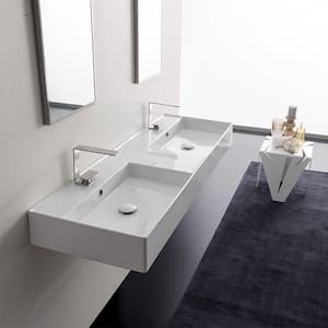 Teorema 2 Wall Mounted Sink in White