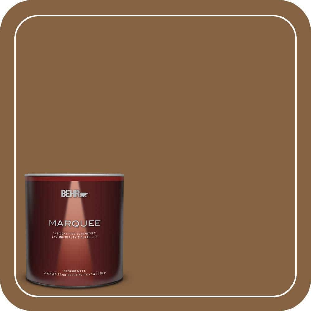 1 Qt. #MQ2-10 Burnt Caramel One-Coat Hide Matte Interior Paint & Primer price history on PriceWatchPro