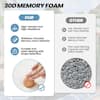 Specification sheet comparing cushion materials and features.