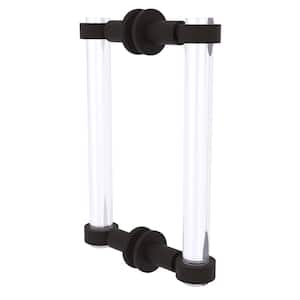 Clearview 8 in. Back to Back Shower Door Pull in Oil Rubbed Bronze