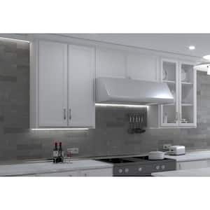 Homage Tribute Gray 3 in. x 12 in. Textured Look Porcelain Subway Wall Tile (4.85 sq. ft./Case)