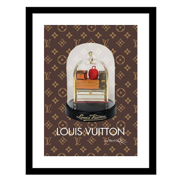 VENICE BEACH Collections Travel Fashion Designer Snow Globe by Fairchild Paris Framed Graphic Print Abstract Poster Art Print 18 in. x 14 in.