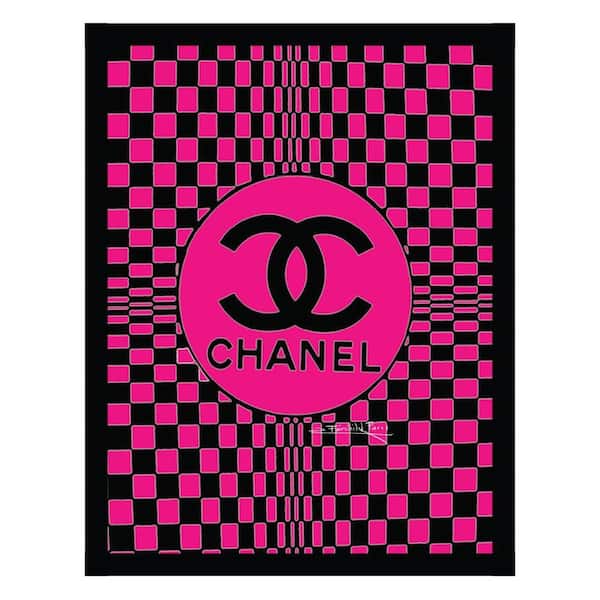 VENICE BEACH Collections Fashion Groovy Design by Fairchild Paris 1 Piece Framed Graphic Print Abstract Poster Art Print 18 in. x 14 in.