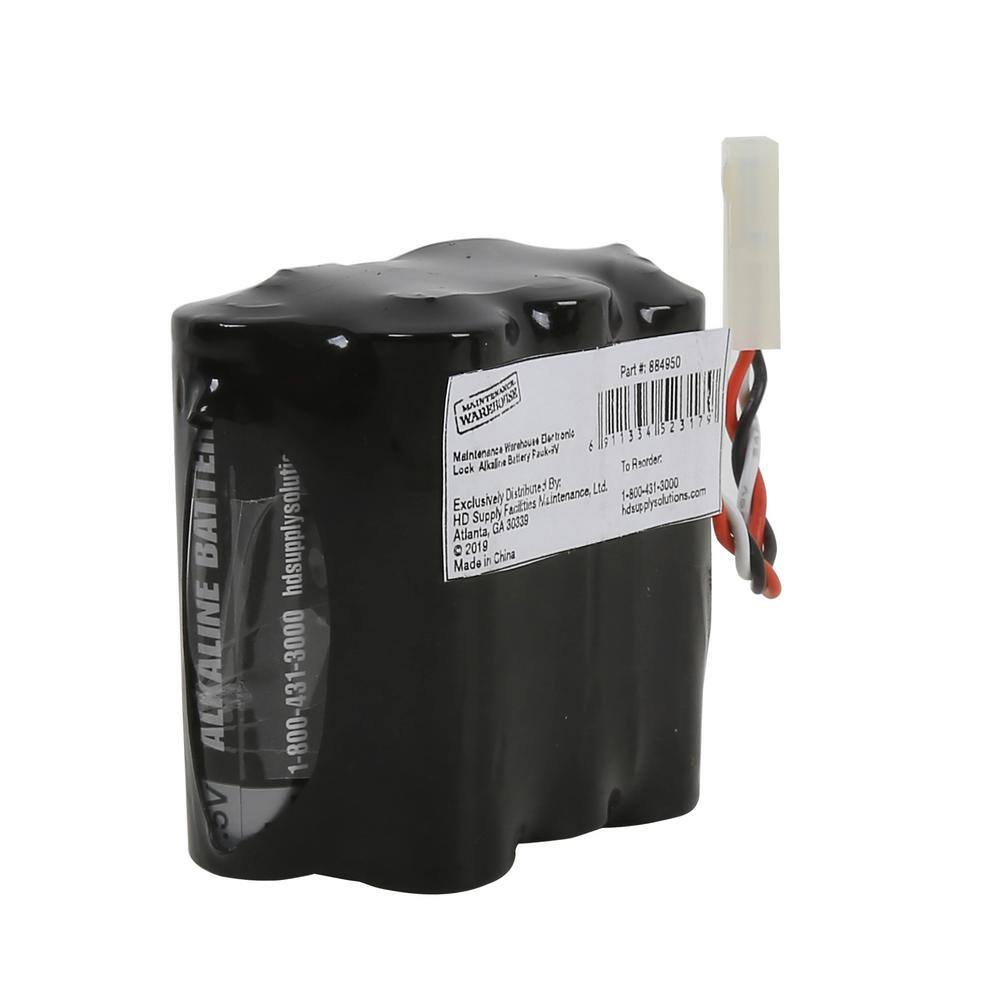 Ilco Style Lock Alkaline Battery Pack 715169V The Home Depot