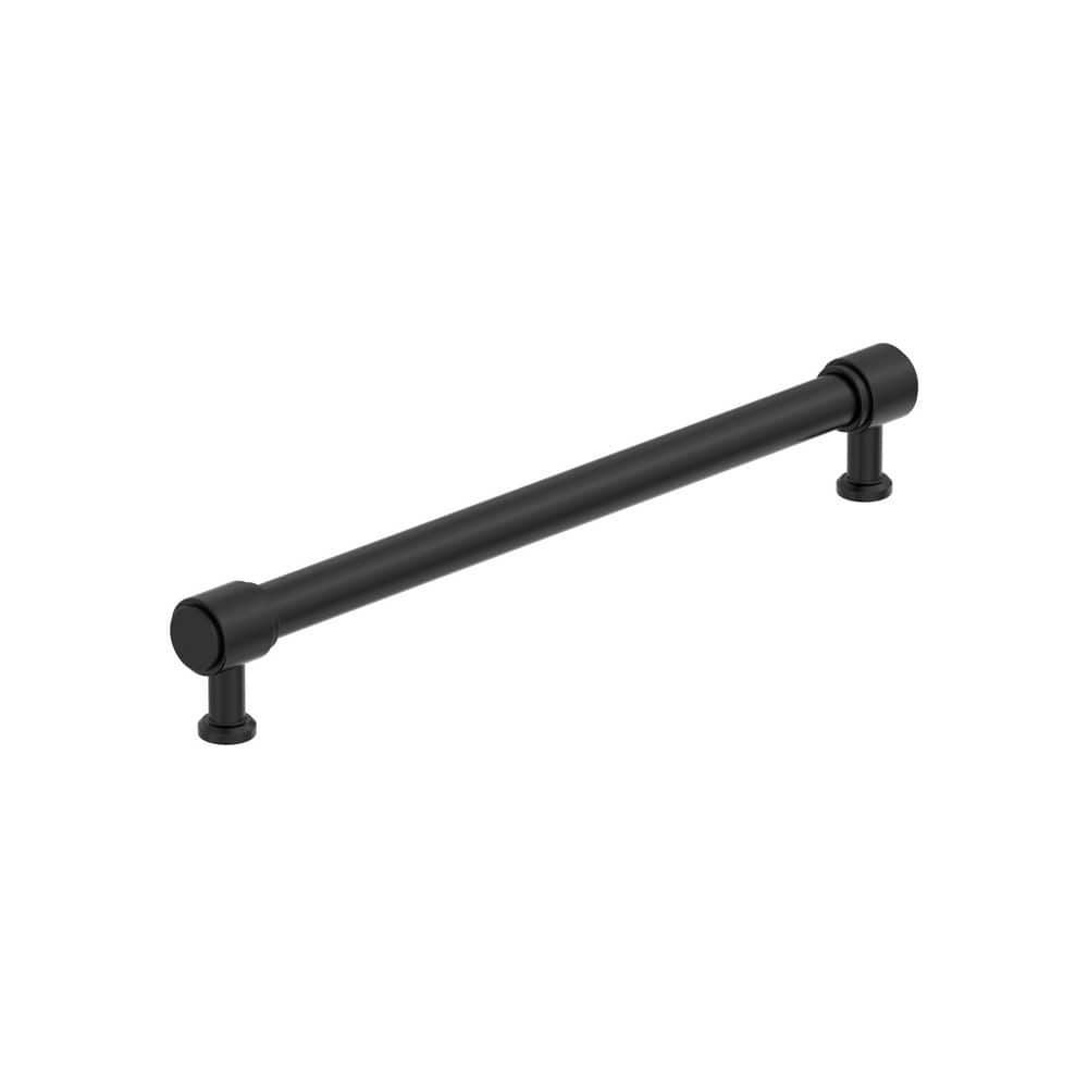 Faircrest 8-13/16 in. (224mm) Center-to-Center Matte Black Bar Cabinet Pull price history on PriceWatchPro
