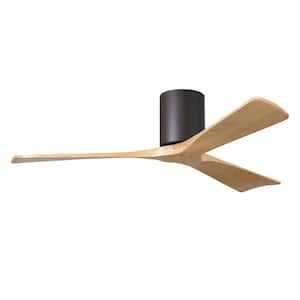 Irene-3H 52 in. 6 fan speeds Ceiling Fan in Bronze with Remote and Wall control included