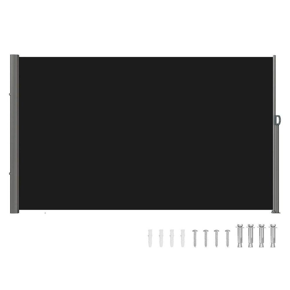 spca 118 in. x 71 in. Side Awning, Retractable Side Awning, Patio ...
