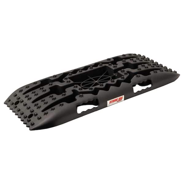 Traction Recovery Boards for Off-Road Overlanding, Sand, Snow and Mud Escape - 27 x 11 x 2.25 in., Black