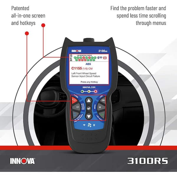 Innova FixAssist Bluetooth 3100RS OBD2 Scan Tool 
