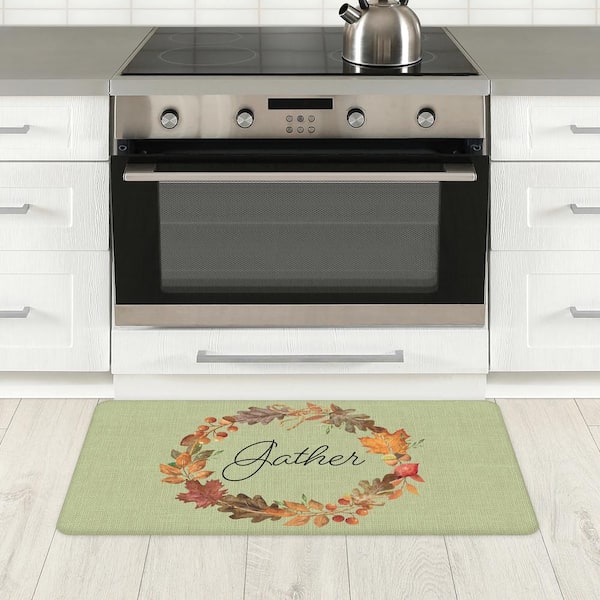 Wreath 20 in x 36 in Reversible Comfort Mat