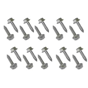 1/4 in. x 1 in. Hex Washer Head Lag Screws for E-Tracks (20-Pack)